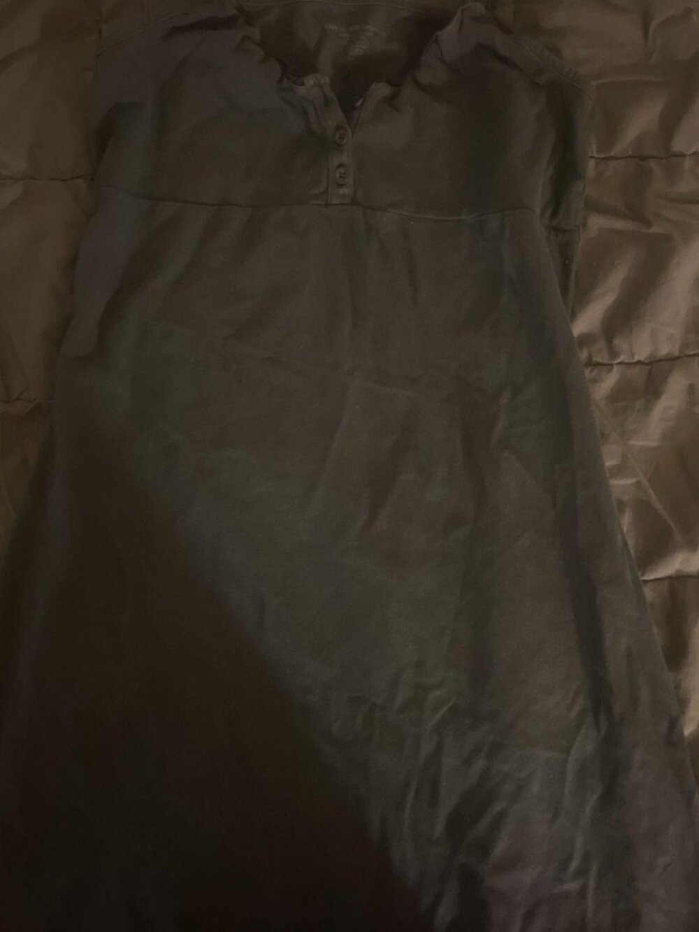 Brandy black slip on dress